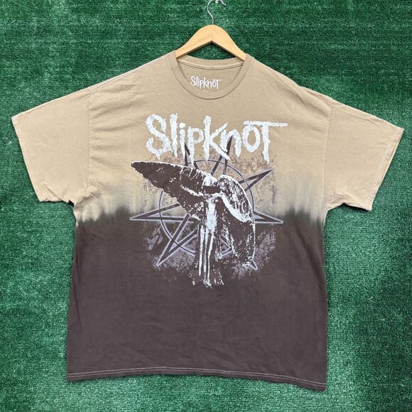 Slipknot Split Dye Angel Rock T-shirt size extra large - Picture 1 of 4